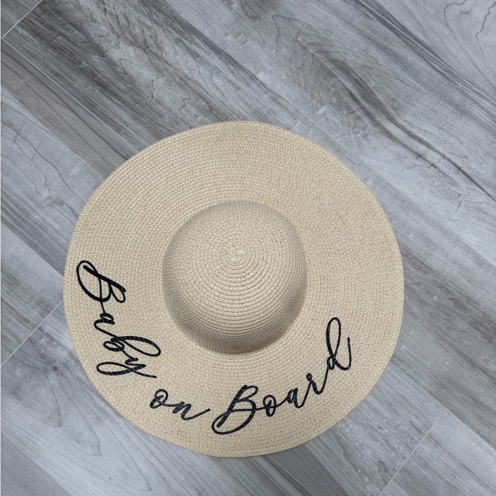 Baby on Board hat